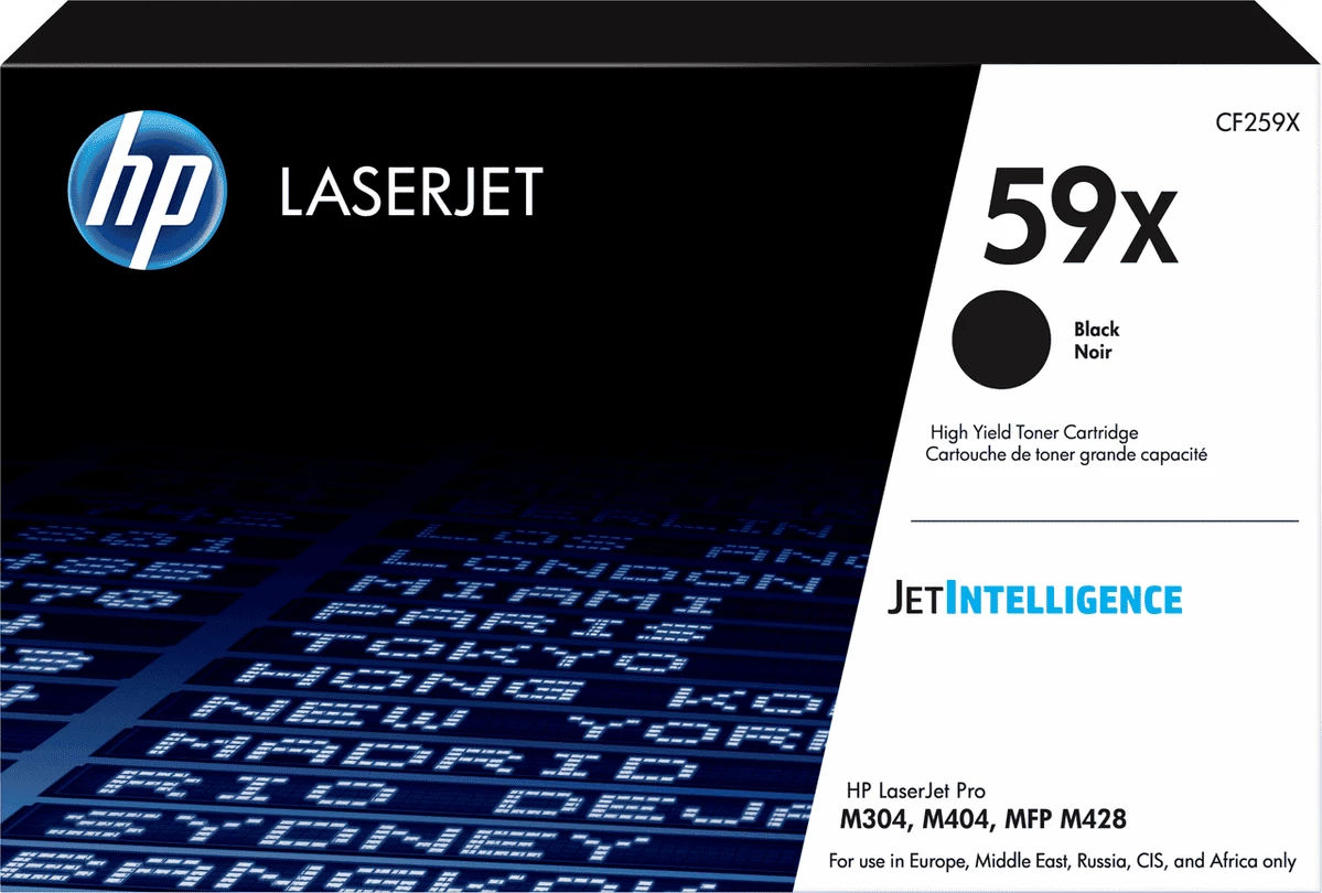 Toner, HP, CF259X 59X, kapacitet i lartë XL 10000 faqe, i zi