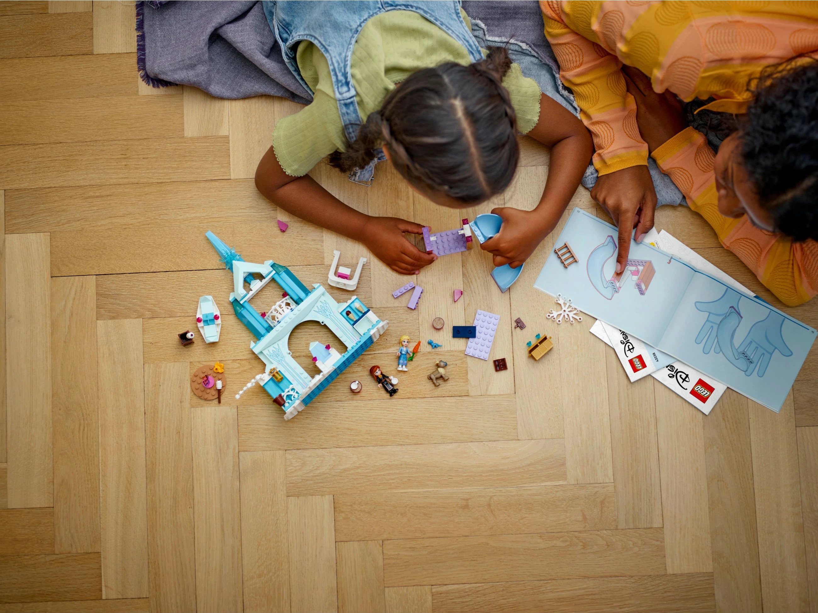 Set ndërtimi LEGO Disney 43238 Elsa's Frozen Castle, 163 pjesë, shumëngjyrësh