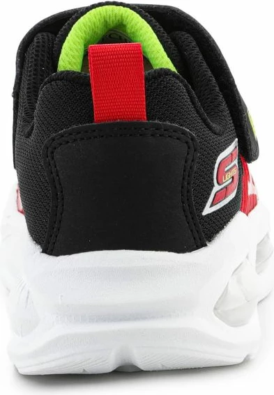 Atlete fëmijë Skechers, të kuqe dhe të zeza