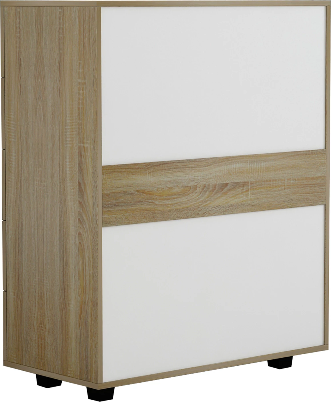 Komodinë e madhe THORG FH8995.01, 80x40x100H cm, 5 sirtarë