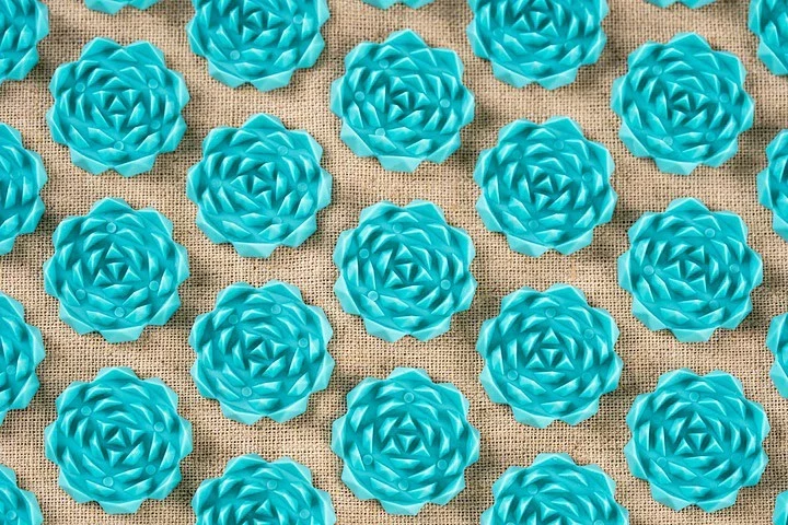 Tapeti me akupresurë ORO-HEALTH, ngjyrë gri