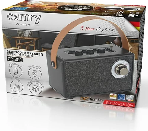 Altoparlant Bluetooth Camry CR1902, FM, USB-C, i zi