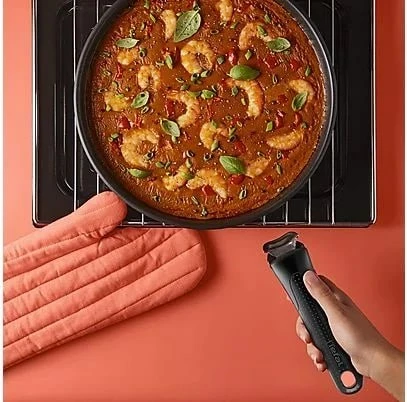 Set tenxheresh dhe tiganësh Tefal Ingenio Emotion L897SA74, 10 pjesë, çelik inoks, Titanium