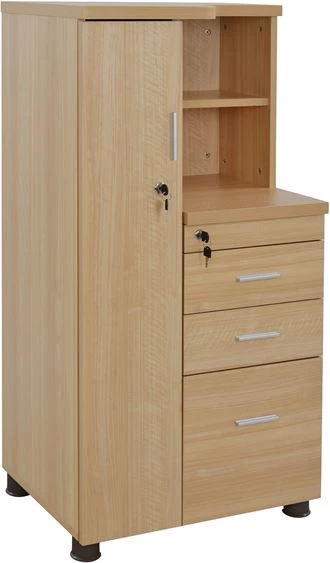 Dollap profesional për zyre, ngjyrë lisi, FH2052.01L, 60x46x120 cm