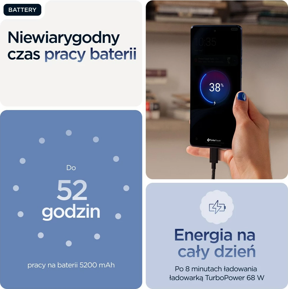 Celular Motorola edge 60, 6.67", 12 GB RAM, 256 GB, 5G, Blu