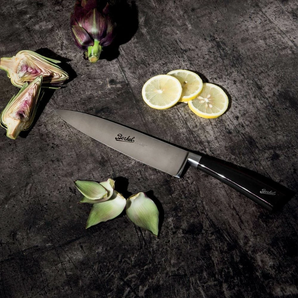 Set thikash Berkel Elegance 22cm, 3 copë, çelik inox, dorezë e zezë