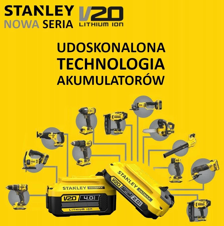 Çelës impakti Stanley Fatmax SFMCF811B-XJ 18 V 170 Nm 1/4\" HEX, pa bateri/pa karikues, e zezë/verdhe