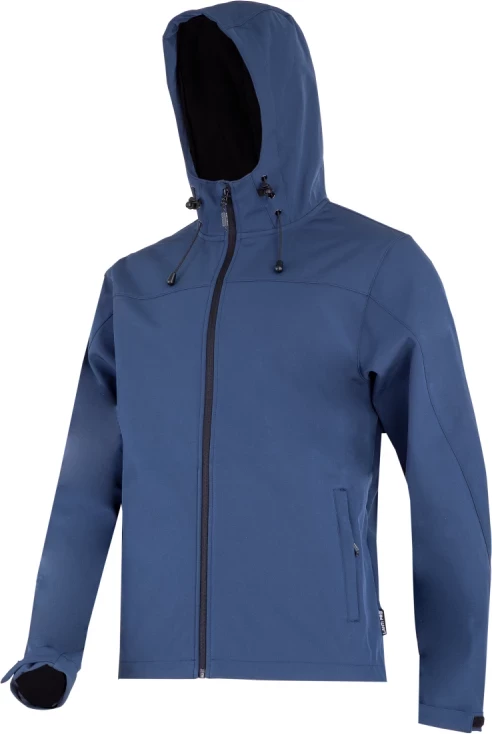 Xhaketë softshell LAHTI PRO L4093501, madhësi S, me kapuç, navy blue