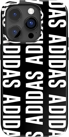Mbështjellës Adidas OR Snap Case Logo për iPhone 14 Pro 6.1", zi