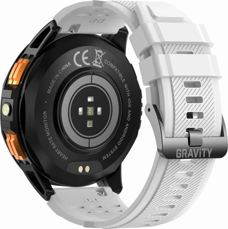 Smartwatch për meshkuj Gravity, e zezë