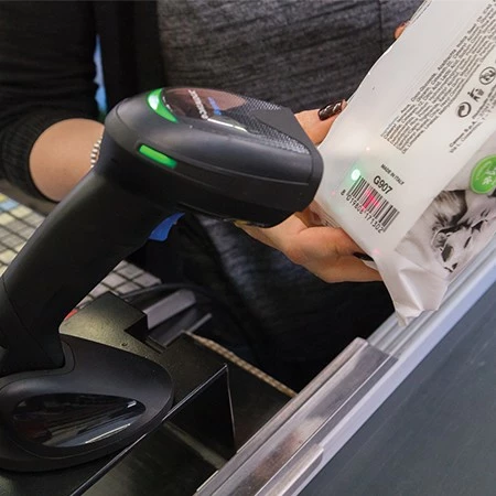 Skaner barkodësh Datalogic Gryphon I GD4590, 1D/2D, USB RS232, i zi