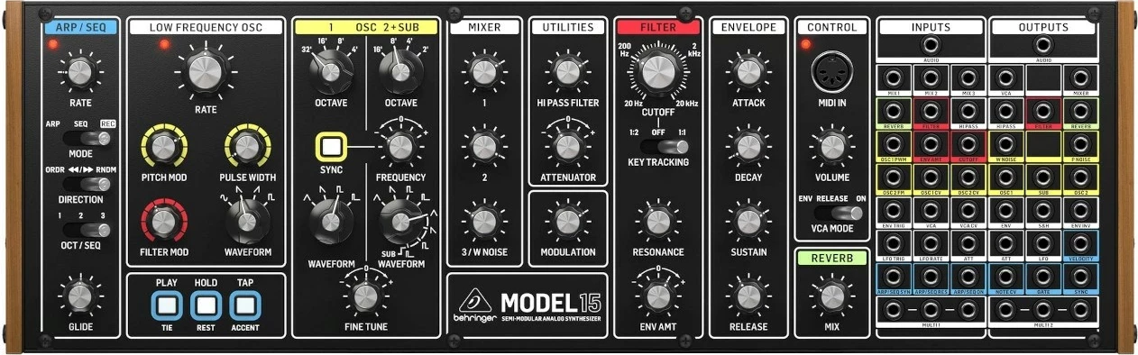 Sintetizator Behringer MODEL 15, Analog, i Zi