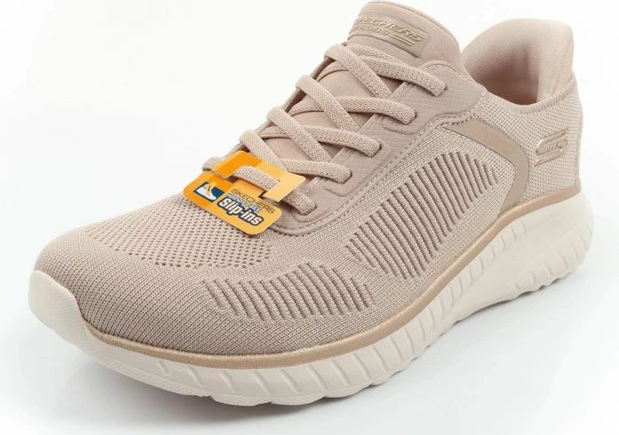 Atlete femra Skechers Bobs Squad Chaos SLIP-INS, bezhë [Madhësia: 40]