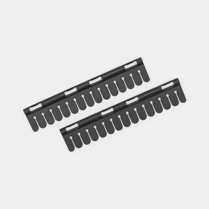 Mbajtës çorapesh Brabantia Sock Holder Double Easy, 28 vende, set 2 copë, i zi