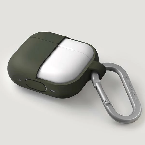 Mbështjellës UNIQ Vencer për AirPods Pro 2, me karabiner, e gjelbër