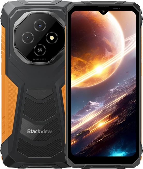 Celular rezistent BLACKVIEW FORT 1 6GB/256GB, portokalli
