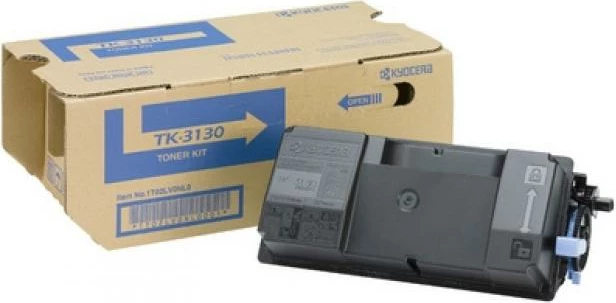 Toner, Kyocera TK-3130 rendiment deri 24,000 faqe, i zi