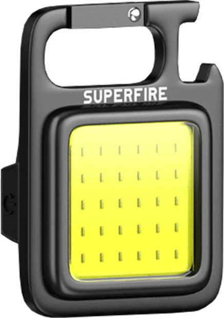 Dritë dore Superfire MX16, 600lm, 500mAh, USB-C, e zezë