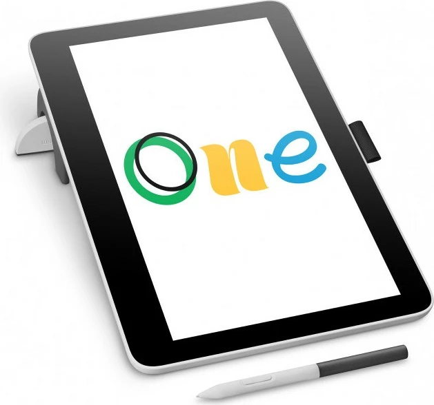 Tablet grafike Wacom One 13 touch, 33.8 cm, Pen, Touch, e bardhë