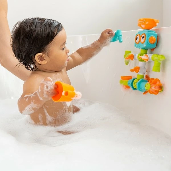 Lodër për banjë B-kids Bath Robot me dush, multikolor