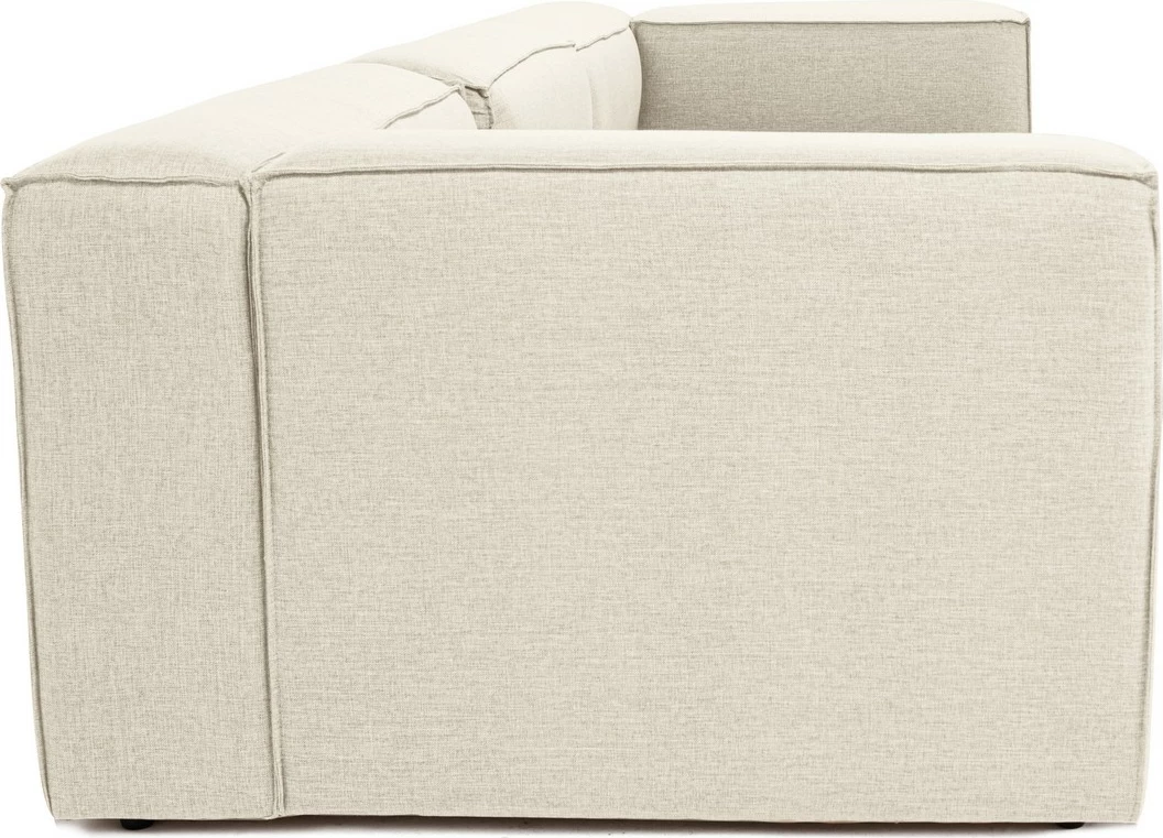 Divan treshe Atelier del Sofa, Fora 3, ngjyrë ecru