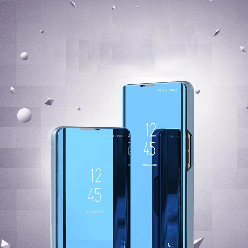 Mbështjellës Hurtel Clear View për Samsung Galaxy A72 4G, Rozë