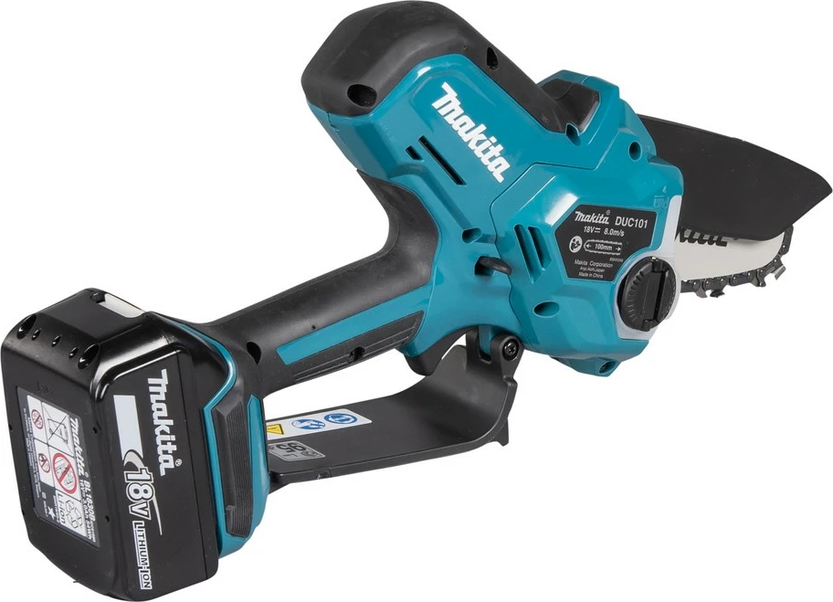 Sharrë elektrike Makita DUC101Z, 18V, 320W, 10cm, zi/kaltër