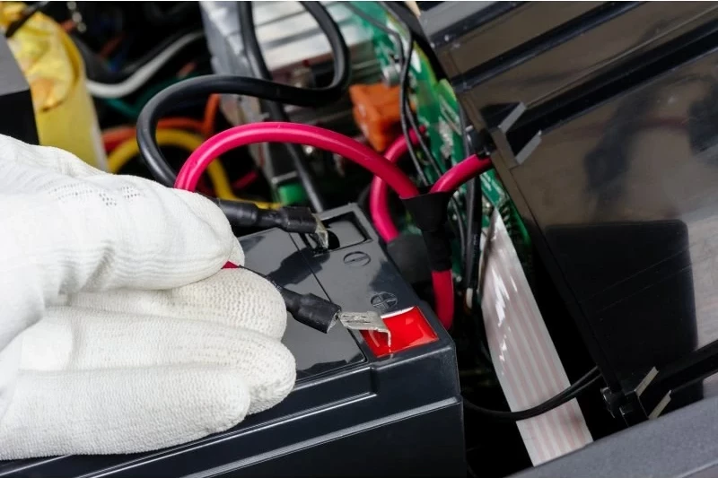 Bateri veture Green Cell AGM51, 17 Ah, 12 V, e zezë