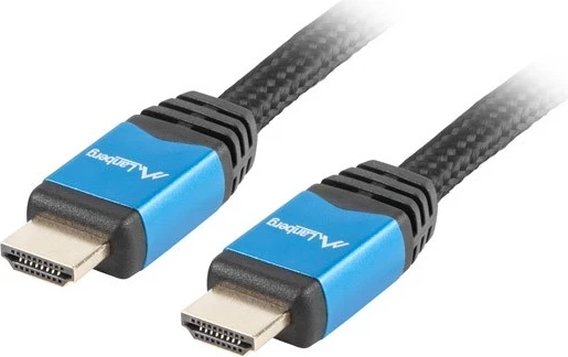 Kabllo HDMI Lanberg CA-HDMI-20CU-0030-BL, 3 m, e Zezë