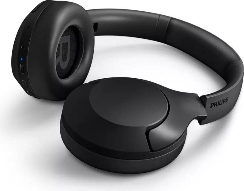 Kufje Philips TAH8506BK/00, wireless të zeza