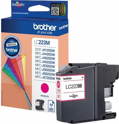 Toner Brother LC223M, Magenta, 550 faqe, 1-pack