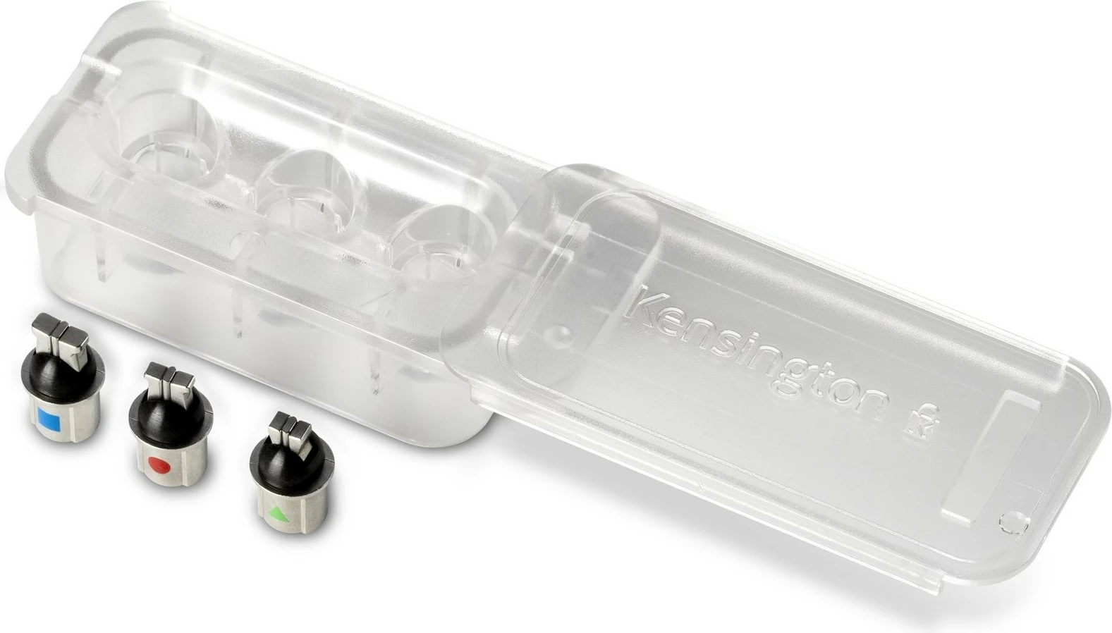 Adapter universal për siguri Kensington 3-në-1, 3 copë, argjend