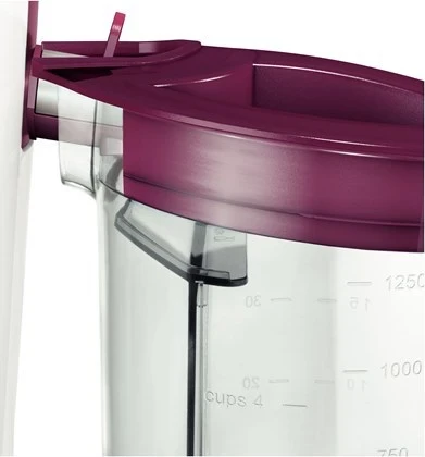 Shtrydhëse frutash Bosch MES25C0 , 700 W,  e vjollcë/ bardhë/ transparente