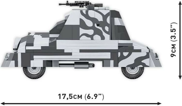 Set ndërtimi Cobi Klocki 3114 Kubuś, Historical Collection, 302 pjesë, plastikë