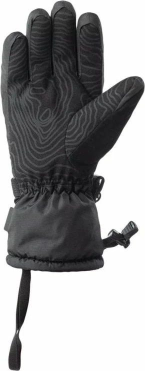 Doreza për ski Elbrus për meshkuj, të zeza dhe të gjelbra