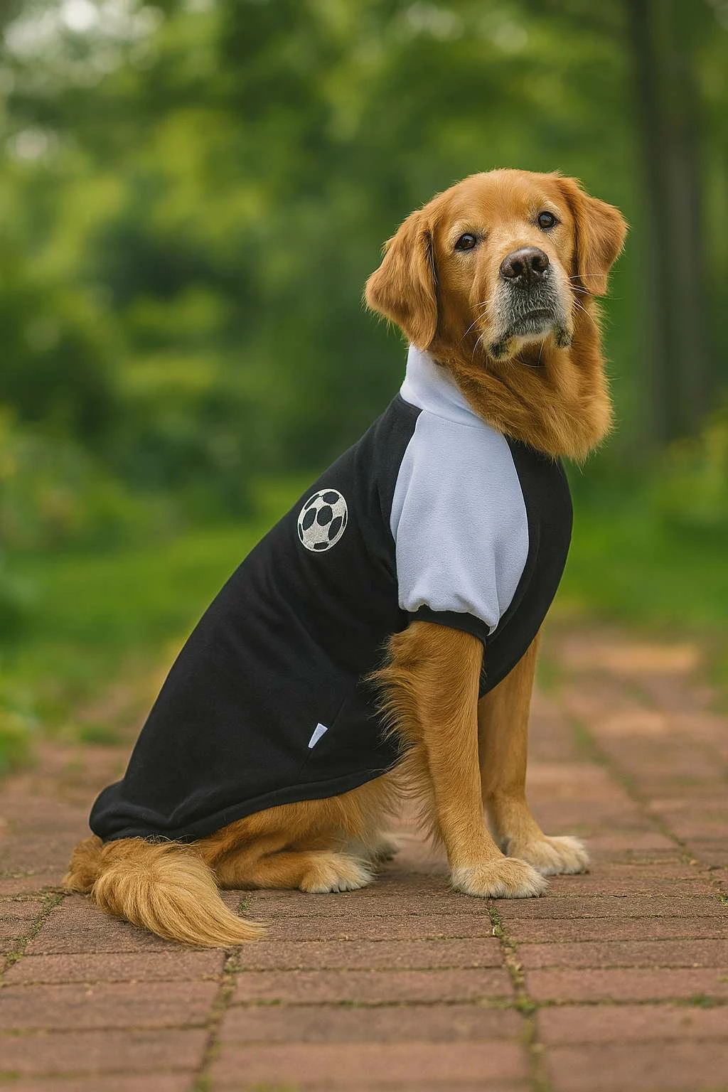 Hoodie për qen, ngjyrë e zezë, Paws & Whiskers, Blackballsweat