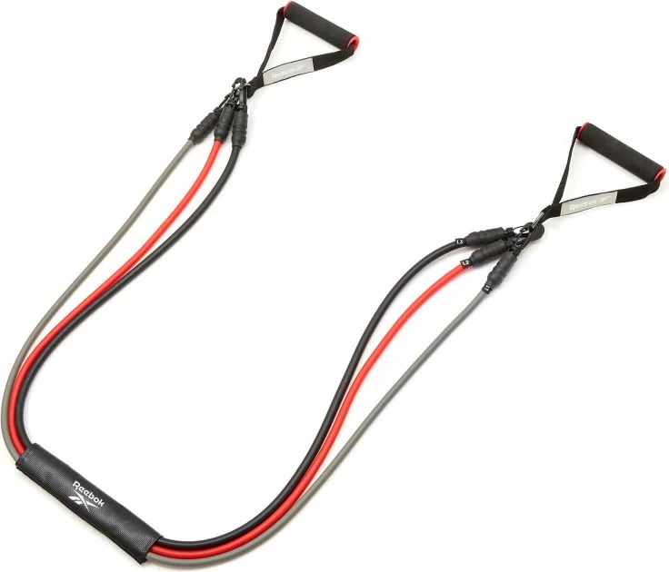 Atlete për stërvitje Reebok, të zeza dhe të kuqe