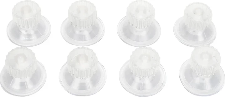 Kupa thithëse EcoFlow për panel diellor, 8 copë, transparente