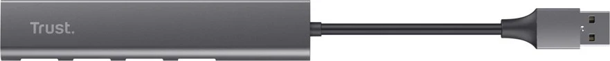 Hub USB Trust Halyx, 3.2 Gen 1, 5 Mbit/s, Gri