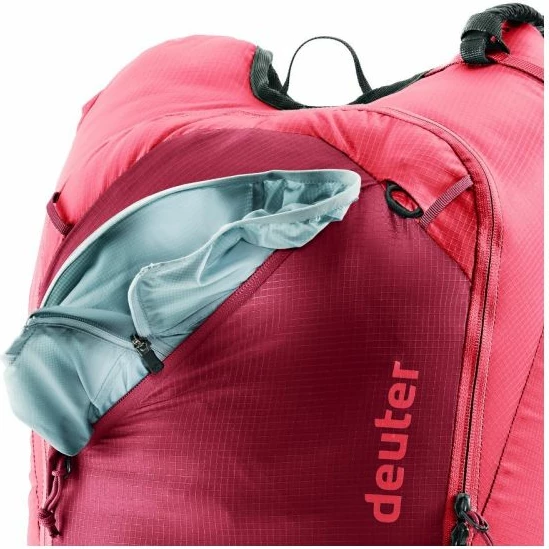 Çantë shpine Deuter për ski, e kuqe