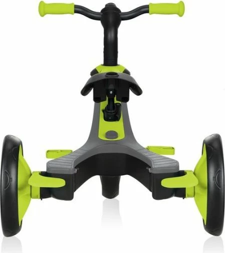 Biçikletë për fëmijë Globber Explorer Trike 4in1, e zezë dhe e verdhë