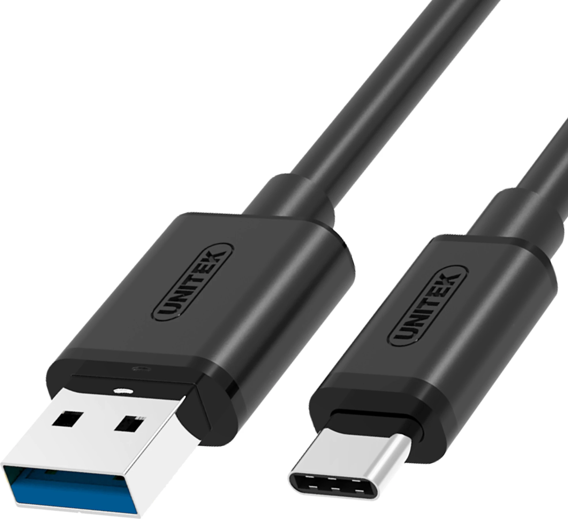 Kabllo USB-A në USB-C Unitek Y-C474BK 1 m USB 3.0 e zezë