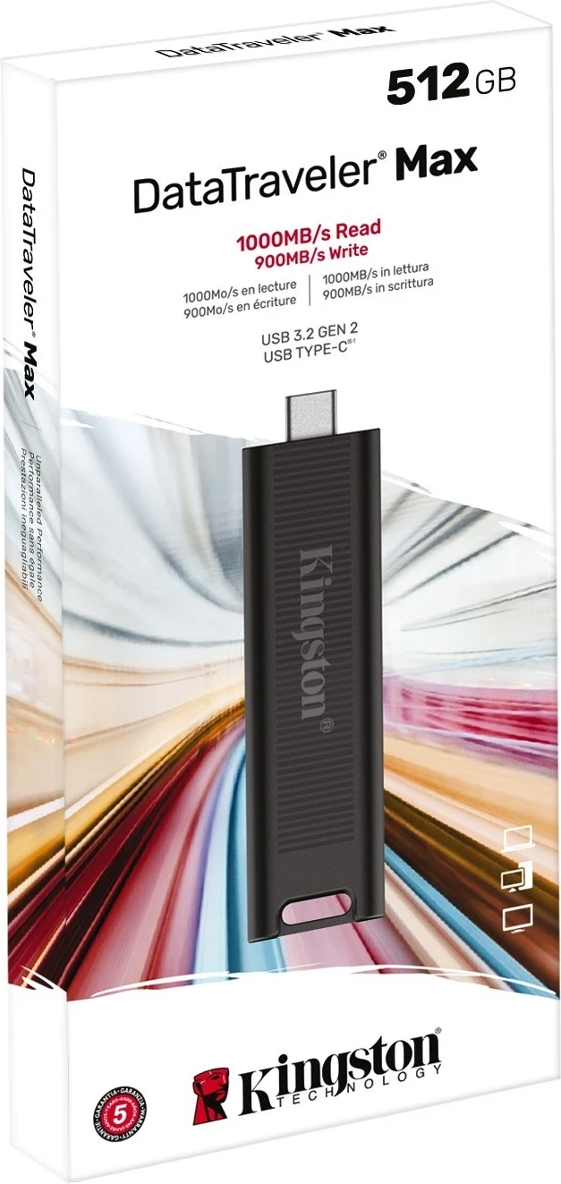 USB-C Kingston DataTraveler MAX, 512GB