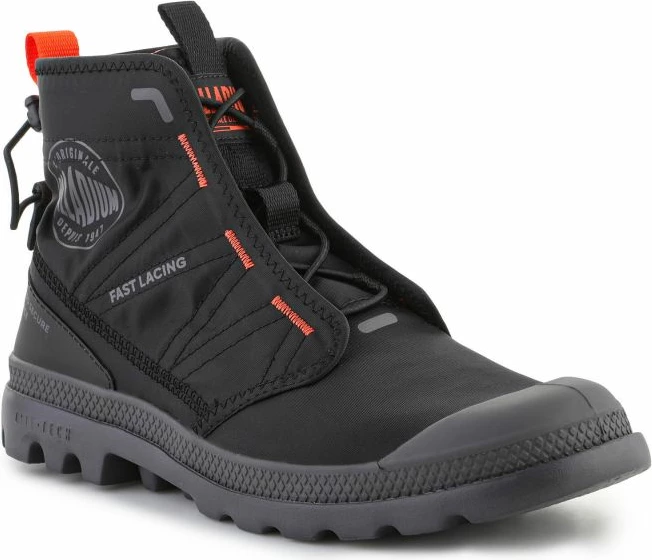 Çizme Palladium Pampa Travel Lite për të dyja gjinitë, të zeza