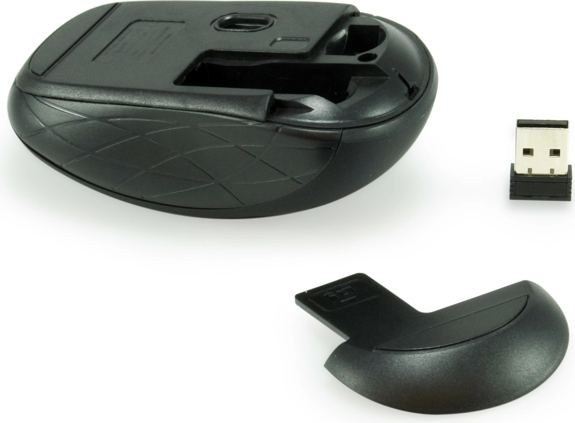 Maus wireless Equip Mini, optik, 1600 DPI, gri