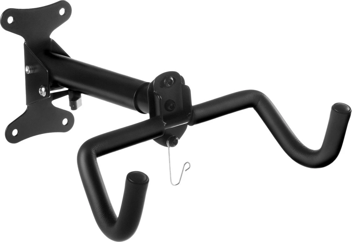 Mbajtës muri për biçikletë Maclean MC-484, çelik, i zi, max 30kg