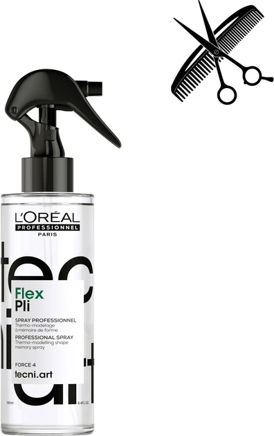 Sprej termo-modelimi L'Oreal Professionnel Tecni.Art Flex Pli, 190 ml