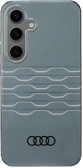 Mbështjellës Audi IML Geometric Pattern për Samsung Galaxy S24, hardcase, gri