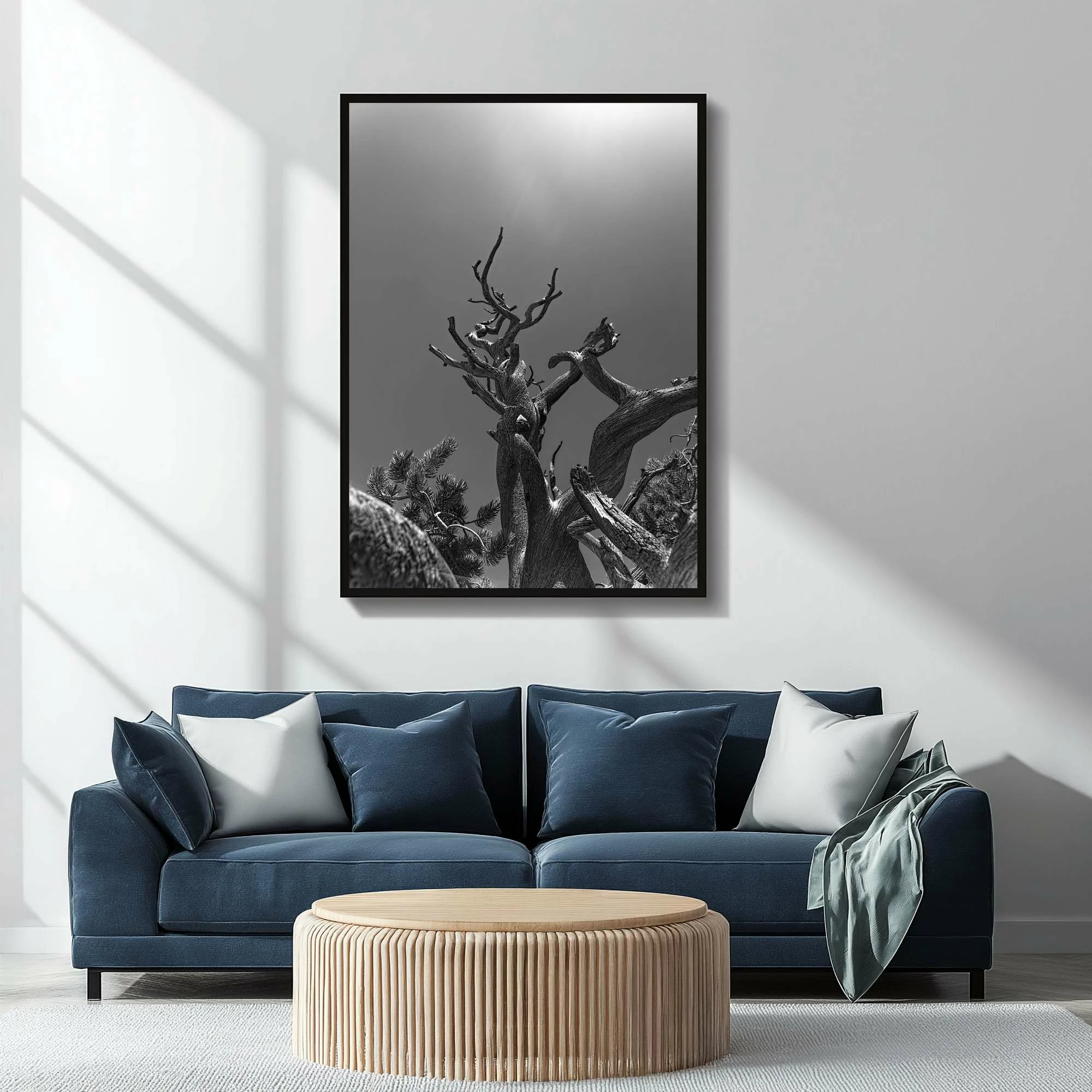 Pikturë dekorative me kornizë MDF, Wallity, Mp-00127, shumëngjyrëshe, 50x70cm