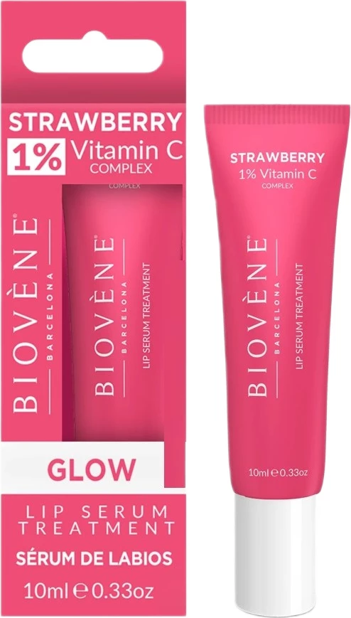 Serum për buzë Biovene Strawberry Lip Serum me vitaminë C për femra 10ml